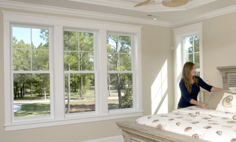 Tipple hung windows