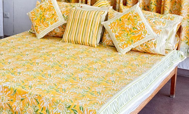 Hand Block Printed Bedsheets