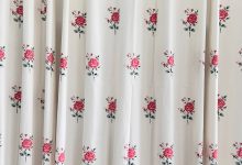 hand Block Printed window curtains