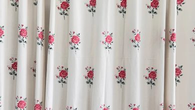 hand Block Printed window curtains